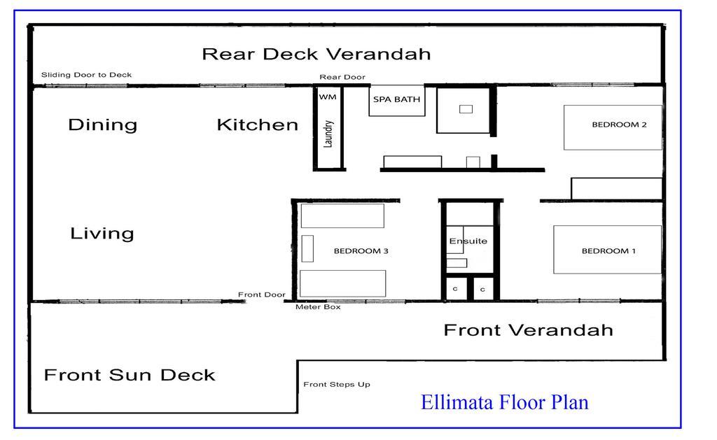 Ellimata Holiday Cottage 홀스갭 외부 사진